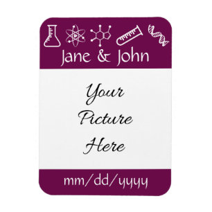 Attractive Forces in Wine Save-the-Date Magnet