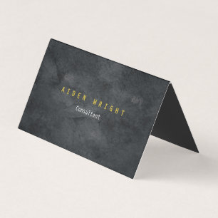 Attractive Grey Gold Colour Modern Minimalist Business Card