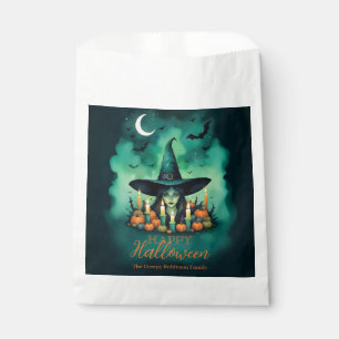 Attractive & Mystical Halloween Witch Conjures Favour Bag