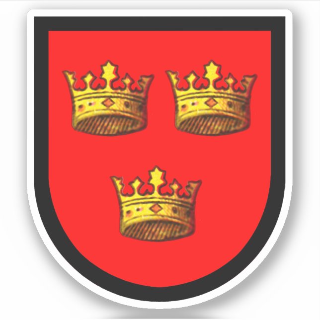 Attributed Arms of St. Etheldreda (Audrey) - 1-Up (Front)