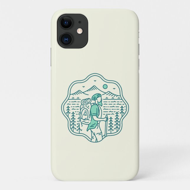 ature Adventure Backpacker 2 Case-Mate iPhone Case (Back)