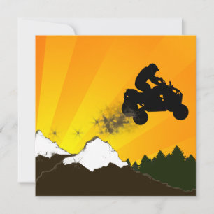 atv : dirt trail invitation