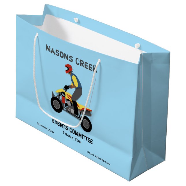 ATV LARGE GIFT BAG (Front Angled)