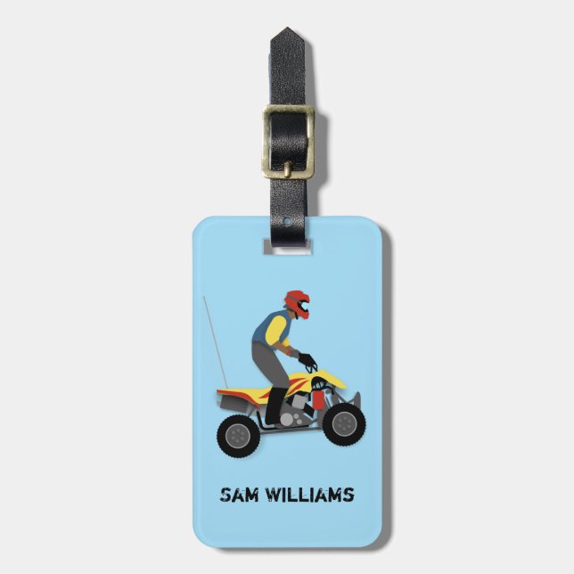 ATV LUGGAGE TAG (Front Vertical)