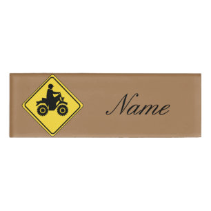 ATV Mudding Sign Thunder_Cove Name Tag