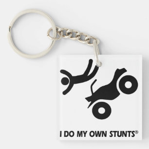 ATV My Own Stunts Key Ring