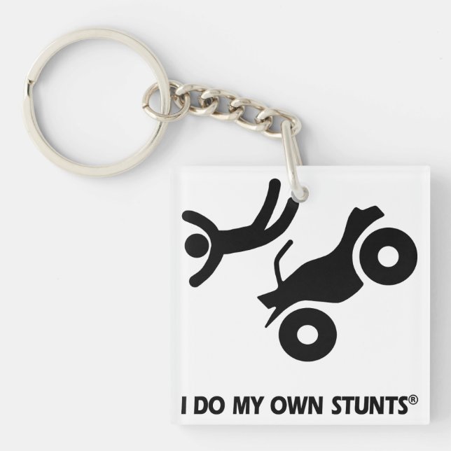 ATV My Own Stunts Key Ring (Front)