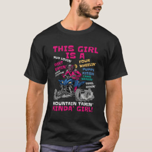 Atv Quad Bike Riding All-Terrain Four Wheeler T-Shirt