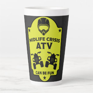 ATV Quad Outdoor Adventures Latte Mug
