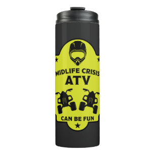 ATV Quad Outdoor Adventures Thermal Tumbler