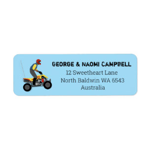 ATV RETURN ADDRESS LABEL