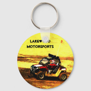 ATV Rider - All Terrain Extreme  Motorsports Key Ring