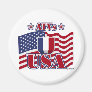 ATVs USA Magnet