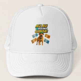 AU AU PIX IN THE ACCOUNT | Caramel Dog Brazil Trucker Hat