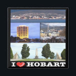 AU - Australia - Hobart - I Love Magnet<br><div class="desc">Here you will find the souvenir of your vacation. This category contains fridge magnets of many locations in Australia. Amaze friends and relatives with the unique souvenirs from your great trip! Try us!</div>