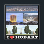 AU - Australia - Hobart - I Love Magnet<br><div class="desc">Here you will find the souvenir of your vacation. This category contains fridge magnets of many locations in Australia. Amaze friends and relatives with the unique souvenirs from your great trip! Try us!</div>