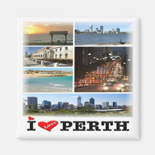AU * Australia - Perth - Mosaic Magnet