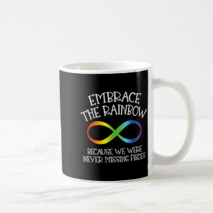 Au Awareness Embrace The Rainbow Infinity Anti Coffee Mug