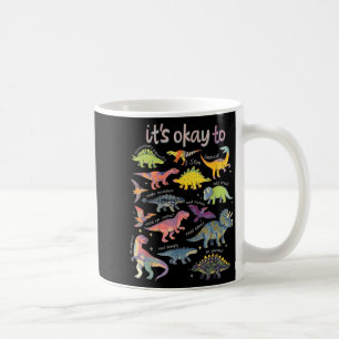 Au Awareness Its To Be Different Funny Dinosaur 1 Coffee Mug