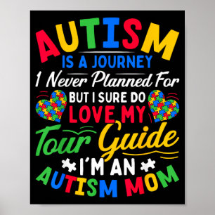 Au Awareness Moms Journey Women Poster