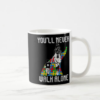 Au Awareness Mother Son Autistic Kids Boys Au Mum Coffee Mug