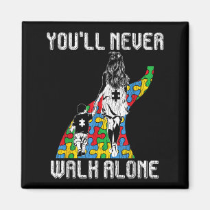 Au Awareness Mother Son Autistic Kids Boys Au Mum Magnet
