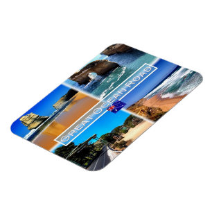 AU Great Ocean Road - Highways -  Port Campbell - Magnet