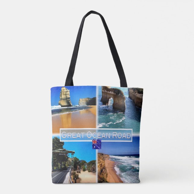 AU Great Ocean Road - Highways -  Port Campbell - Tote Bag (Back)
