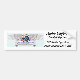 AU Loud Proud Bumper Sticker