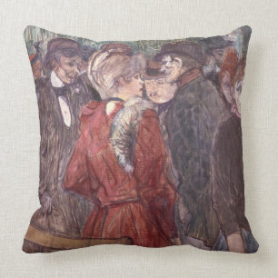 Au Moulin de la Galette, 1891 (w/c and gouache) Cushion