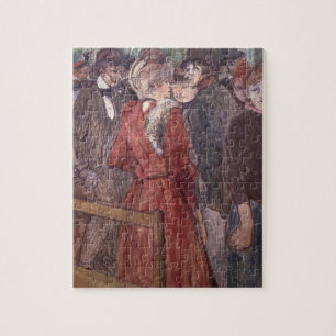 Au Moulin de la Galette, 1891 (w/c and gouache) Jigsaw Puzzle