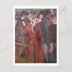 Au Moulin de la Galette, 1891 (w/c and gouache) Postcard
