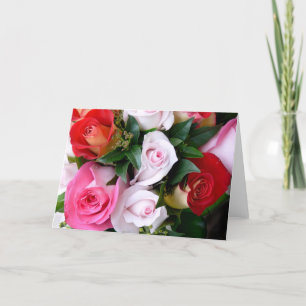au nom de la rose card