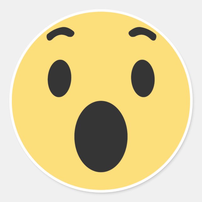 au Reaction Classic Round Sticker (Front)