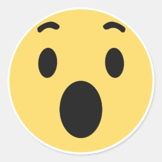 au Reaction Classic Round Sticker