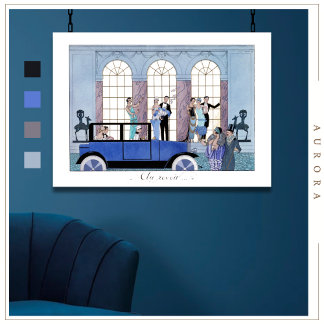 Au Revoir 1920 by George Barbier Poster