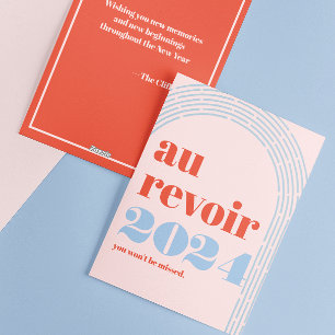 Au Revoir 2024 You Wont Be Missed New Years Card