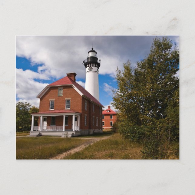 Au Sable Lighthouse Postcard (Front)