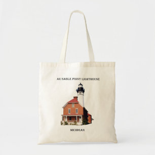 Au Sable Point Lighthouse cutout bag