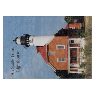 Au Sable Point Lighthouse cutting board
