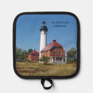 Au Sable Point Lighthouse pot holder