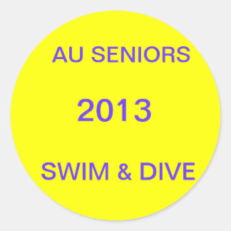 AU Seniors Sticker