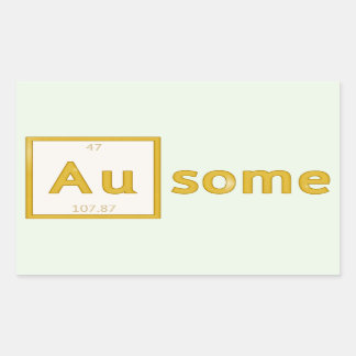 Au-some Customisable Stickers