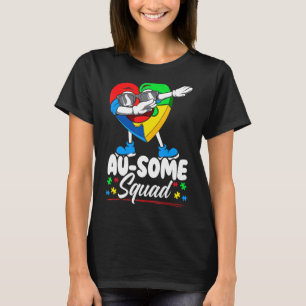 Au Some Squad Autism Warrior Asd Autistic Autism A T-Shirt