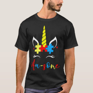 Au Some Unicorn Autism Awareness T-Shirt
