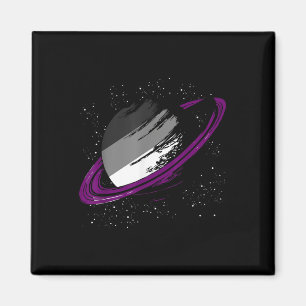 Aual Ace Pride Month Saturn Queer Lgbtq Aual _1 Magnet