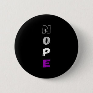 Aual Nope Ace Pride Flag Auality Lgbt Community _1 6 Cm Round Badge