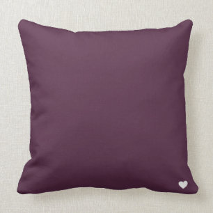 Aubergine Eggplant Deep Purple Cushion