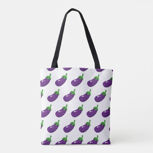 Aubergines Tote Bag (Back)