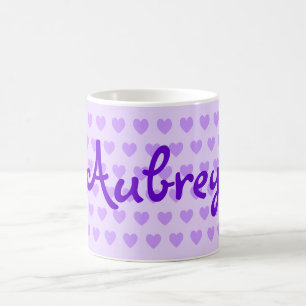 Aubrey in Purple Coffee Mug